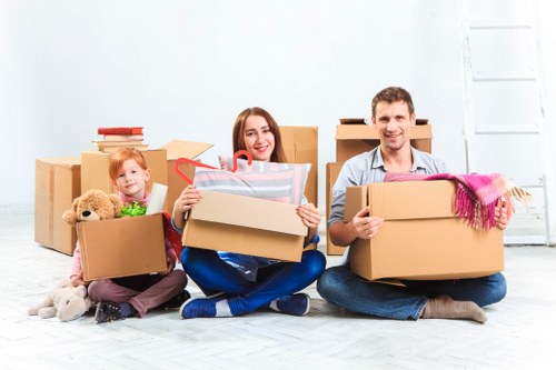 Flat moving service for a modern apartment in Brixton