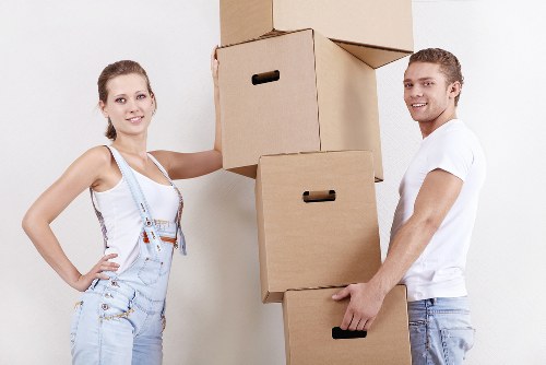 Van transport for a small business delivery in Brixton